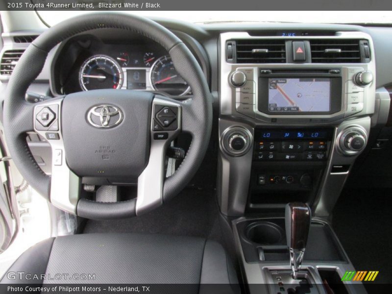 Dashboard of 2015 4Runner Limited