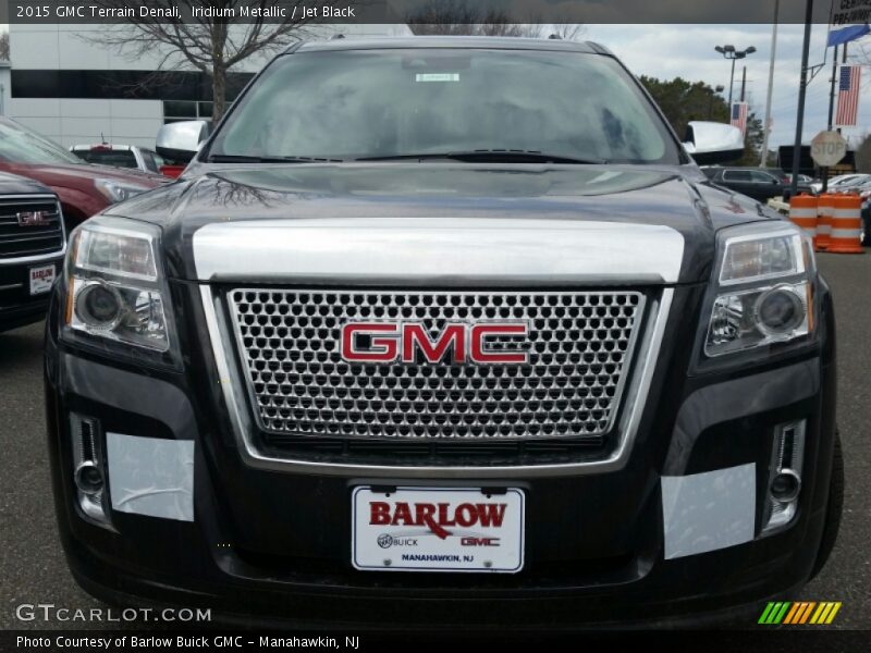 Iridium Metallic / Jet Black 2015 GMC Terrain Denali