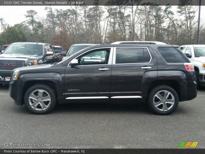 Iridium Metallic / Jet Black 2015 GMC Terrain Denali