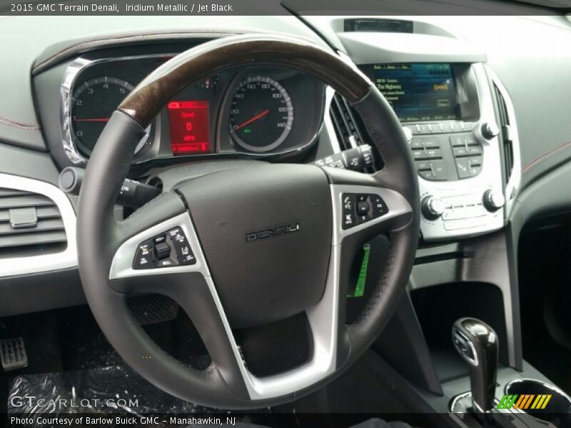 Iridium Metallic / Jet Black 2015 GMC Terrain Denali