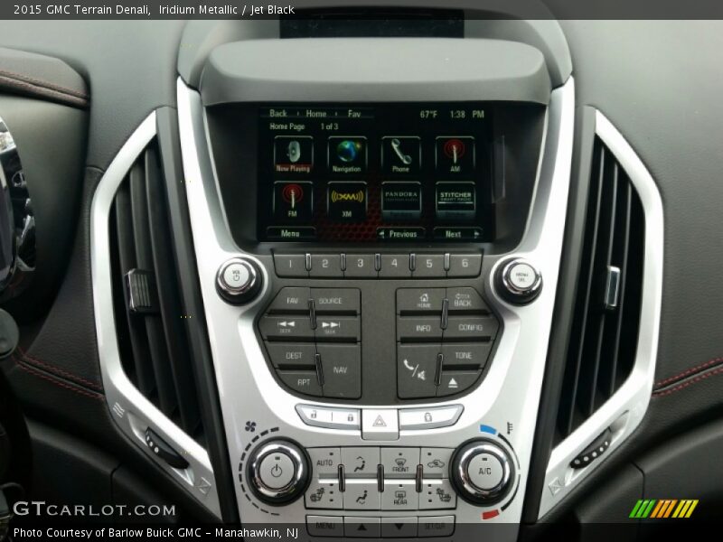 Iridium Metallic / Jet Black 2015 GMC Terrain Denali