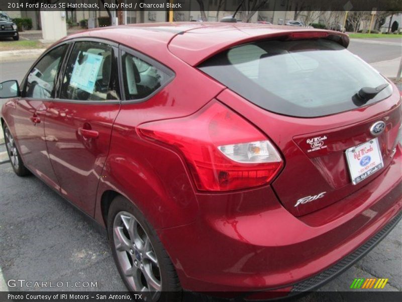 Ruby Red / Charcoal Black 2014 Ford Focus SE Hatchback