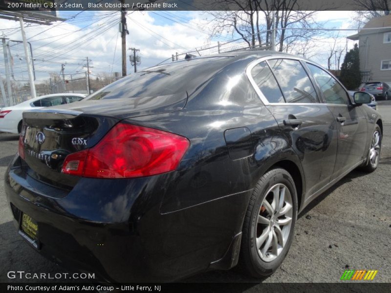 Black Obsidian / Graphite Black 2007 Infiniti G 35 x Sedan