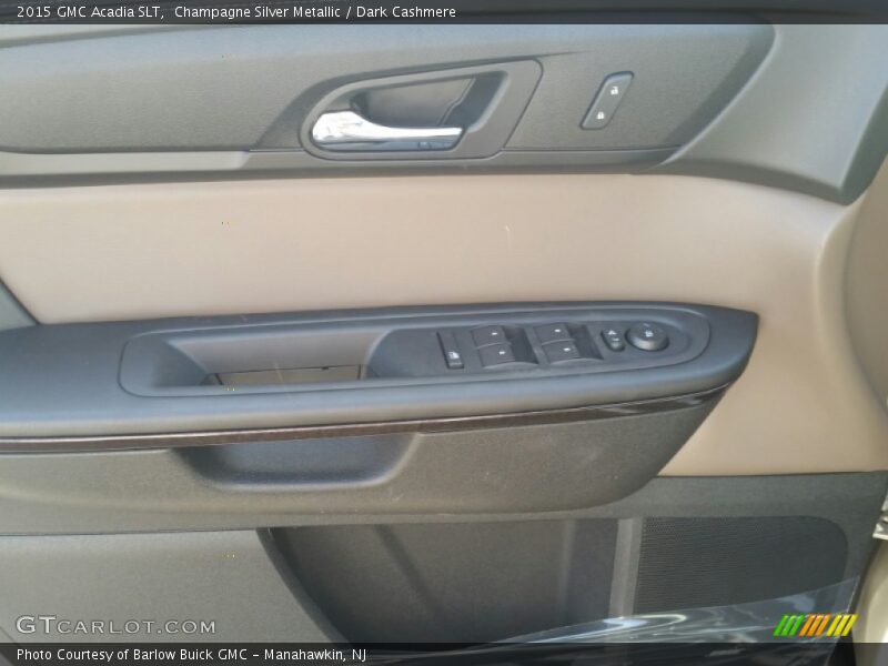 Champagne Silver Metallic / Dark Cashmere 2015 GMC Acadia SLT