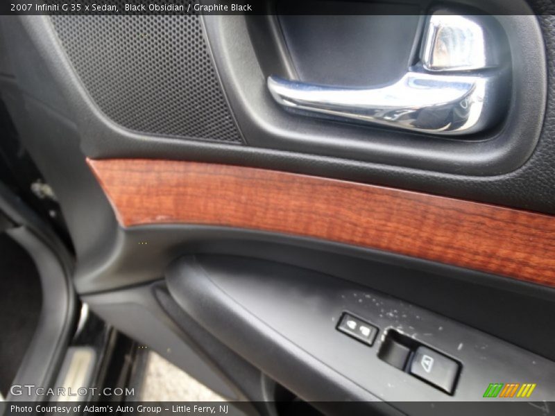 Black Obsidian / Graphite Black 2007 Infiniti G 35 x Sedan
