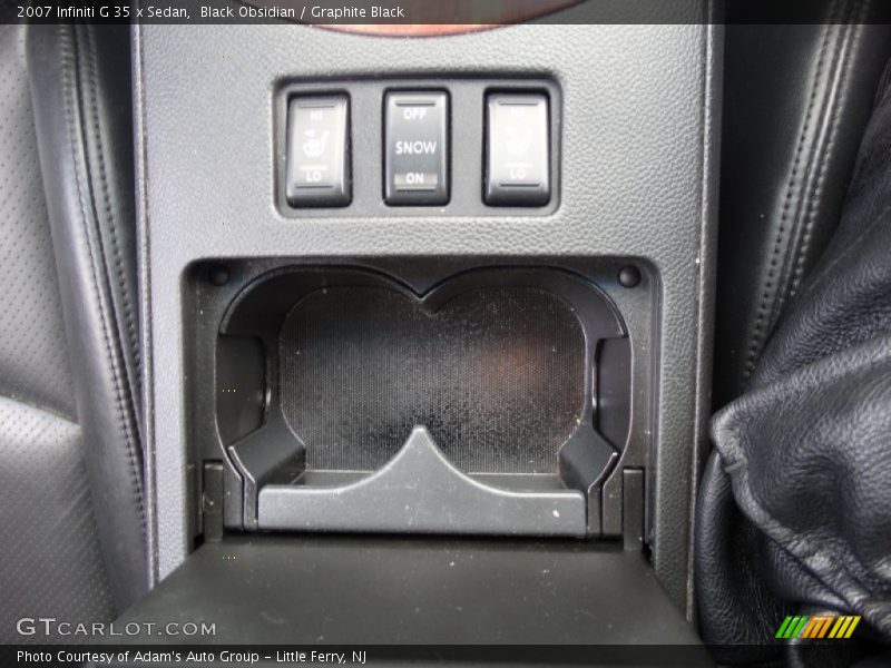 Black Obsidian / Graphite Black 2007 Infiniti G 35 x Sedan