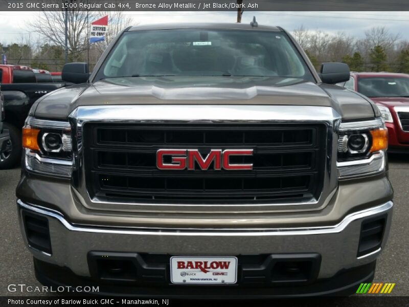 Bronze Alloy Metallic / Jet Black/Dark Ash 2015 GMC Sierra 1500 Regular Cab 4x4