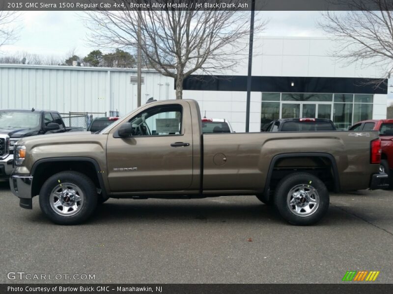 2015 Sierra 1500 Regular Cab 4x4 Bronze Alloy Metallic