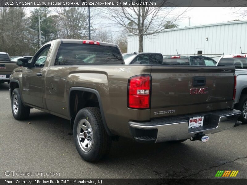 Bronze Alloy Metallic / Jet Black/Dark Ash 2015 GMC Sierra 1500 Regular Cab 4x4