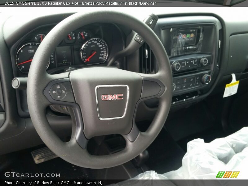 Bronze Alloy Metallic / Jet Black/Dark Ash 2015 GMC Sierra 1500 Regular Cab 4x4