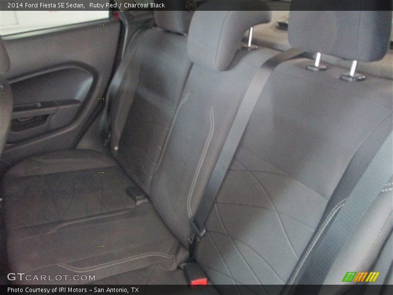 Ruby Red / Charcoal Black 2014 Ford Fiesta SE Sedan