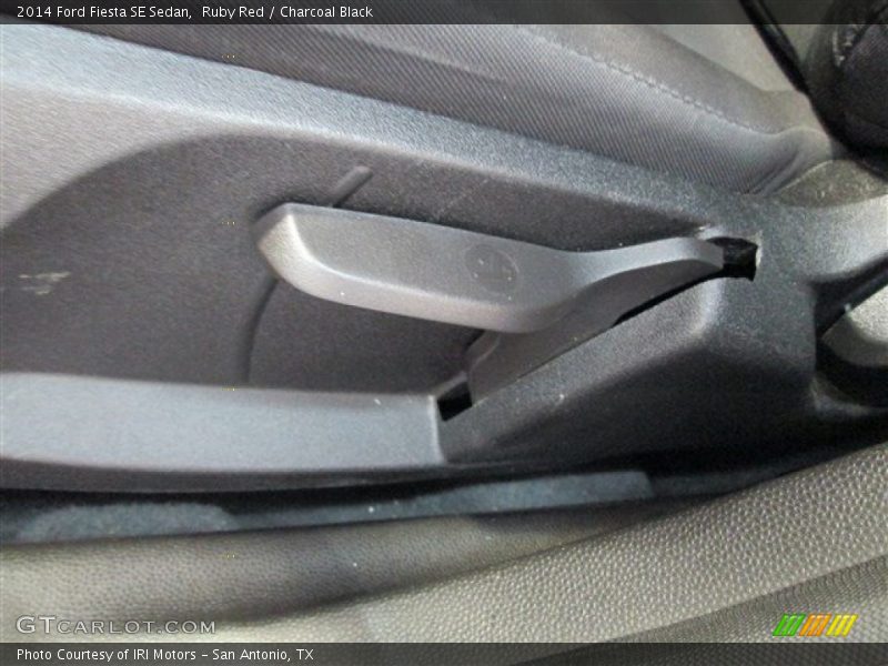 Ruby Red / Charcoal Black 2014 Ford Fiesta SE Sedan