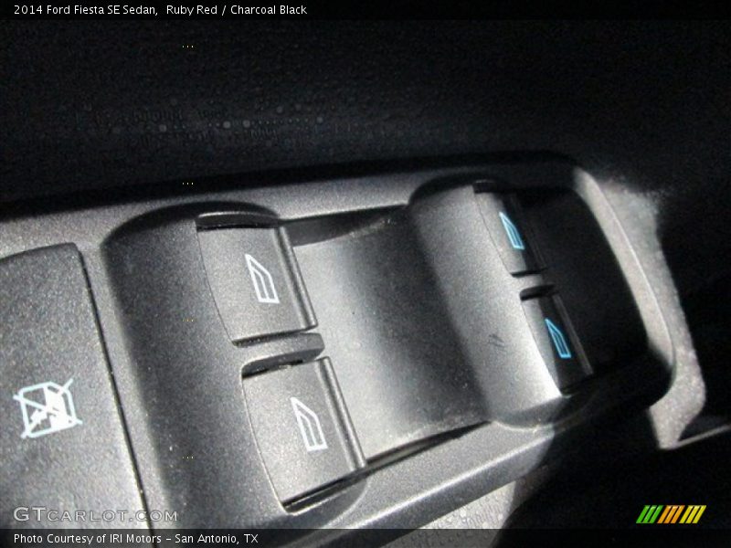 Ruby Red / Charcoal Black 2014 Ford Fiesta SE Sedan