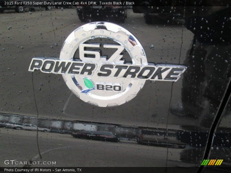 Tuxedo Black / Black 2015 Ford F350 Super Duty Lariat Crew Cab 4x4 DRW