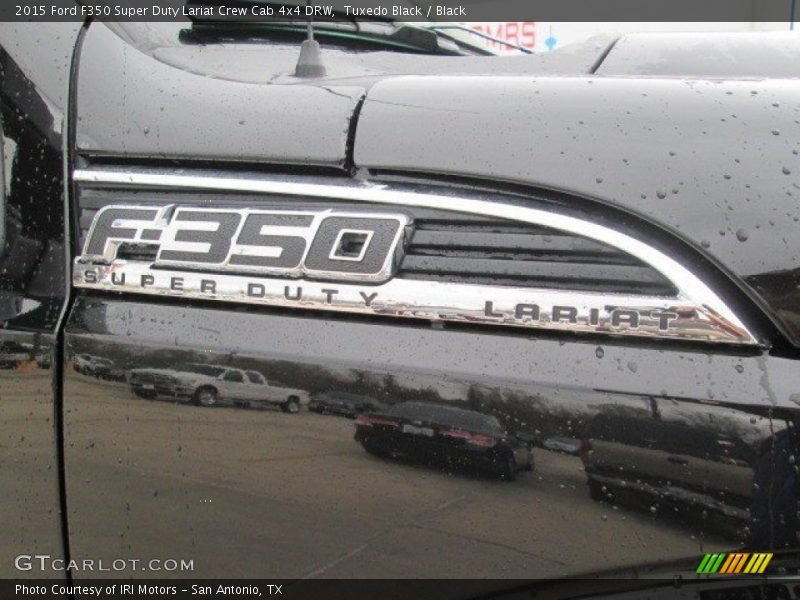 Tuxedo Black / Black 2015 Ford F350 Super Duty Lariat Crew Cab 4x4 DRW