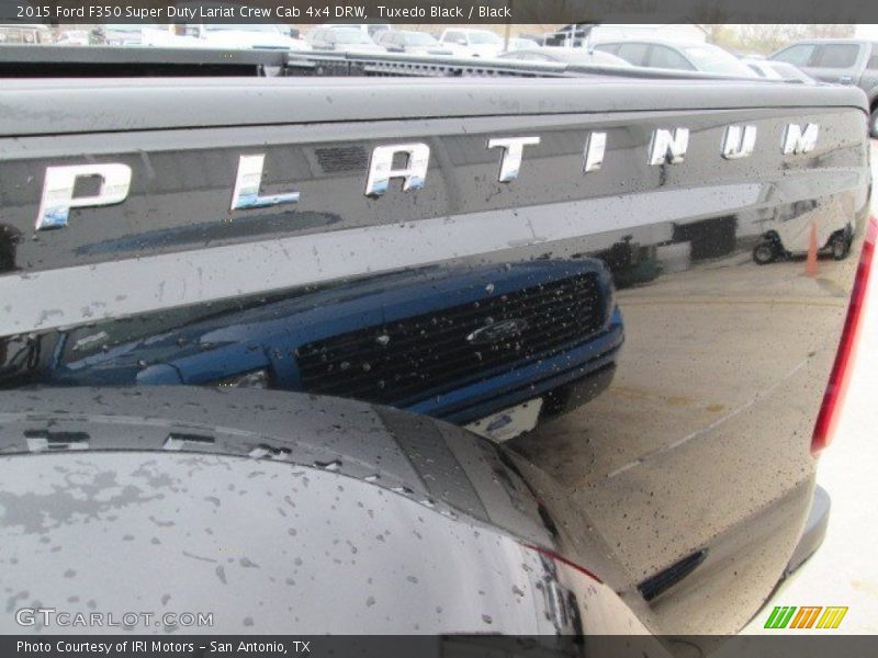 Tuxedo Black / Black 2015 Ford F350 Super Duty Lariat Crew Cab 4x4 DRW