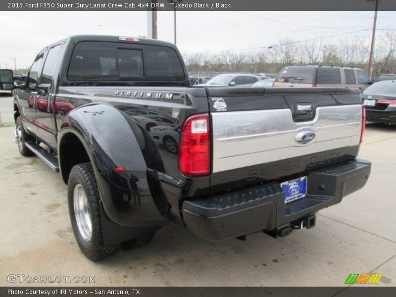 Tuxedo Black / Black 2015 Ford F350 Super Duty Lariat Crew Cab 4x4 DRW