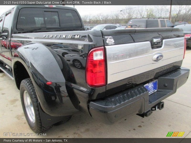 Tuxedo Black / Black 2015 Ford F350 Super Duty Lariat Crew Cab 4x4 DRW