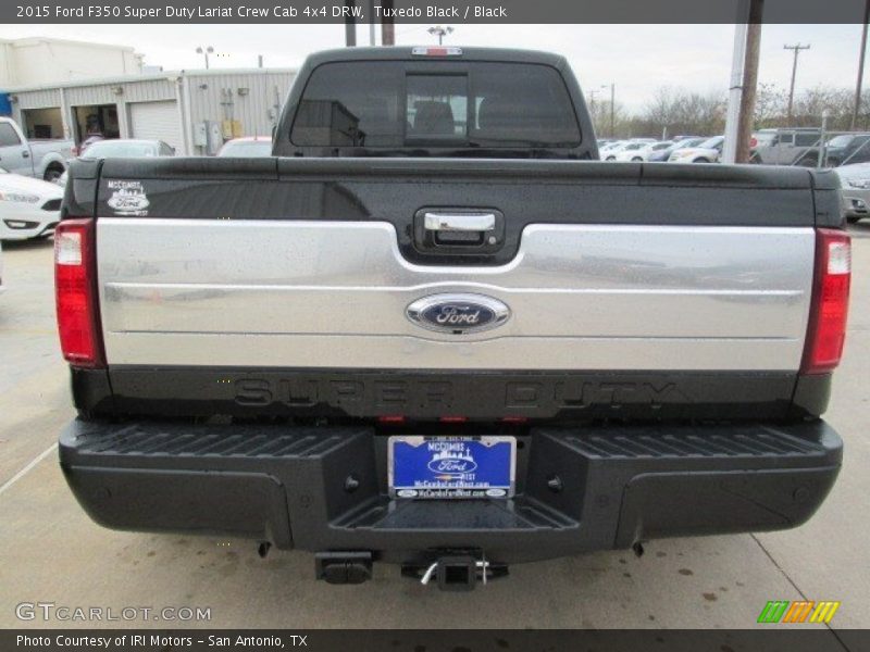 Tuxedo Black / Black 2015 Ford F350 Super Duty Lariat Crew Cab 4x4 DRW