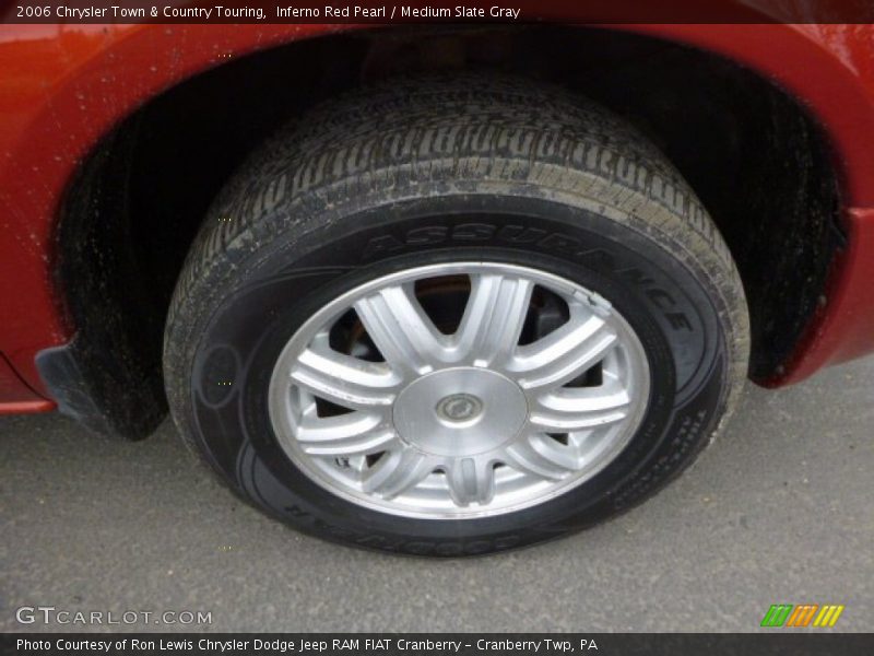 Inferno Red Pearl / Medium Slate Gray 2006 Chrysler Town & Country Touring