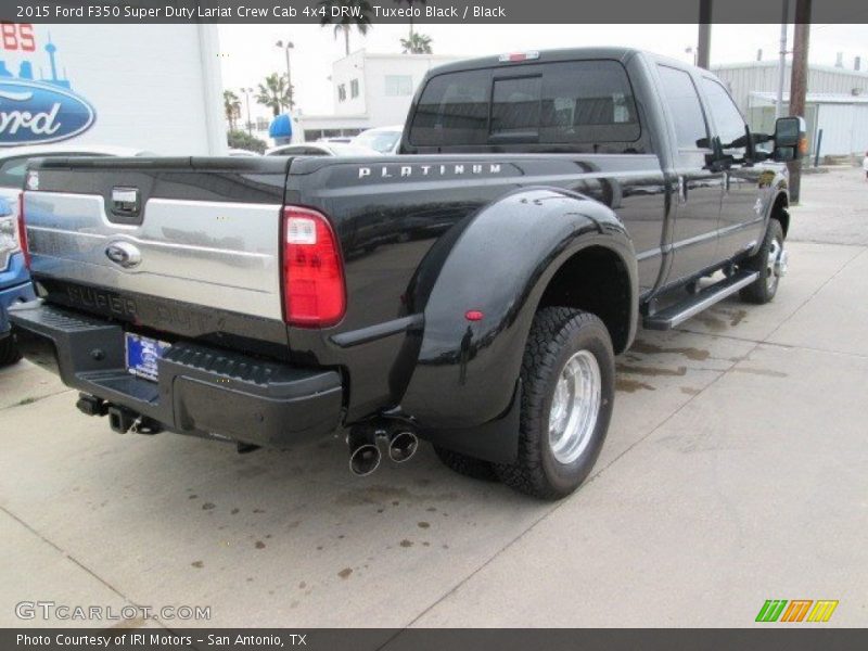 Tuxedo Black / Black 2015 Ford F350 Super Duty Lariat Crew Cab 4x4 DRW