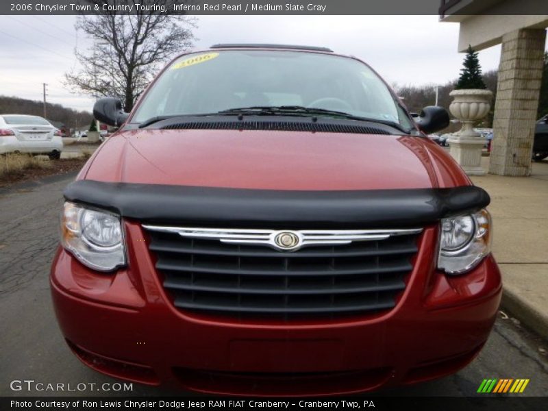 Inferno Red Pearl / Medium Slate Gray 2006 Chrysler Town & Country Touring