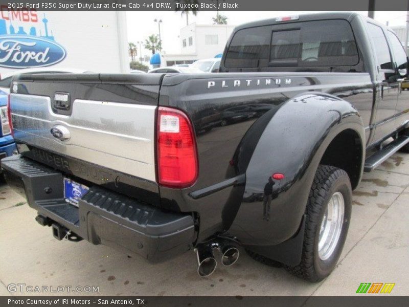 Tuxedo Black / Black 2015 Ford F350 Super Duty Lariat Crew Cab 4x4 DRW