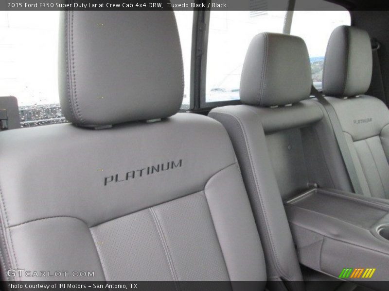 Tuxedo Black / Black 2015 Ford F350 Super Duty Lariat Crew Cab 4x4 DRW