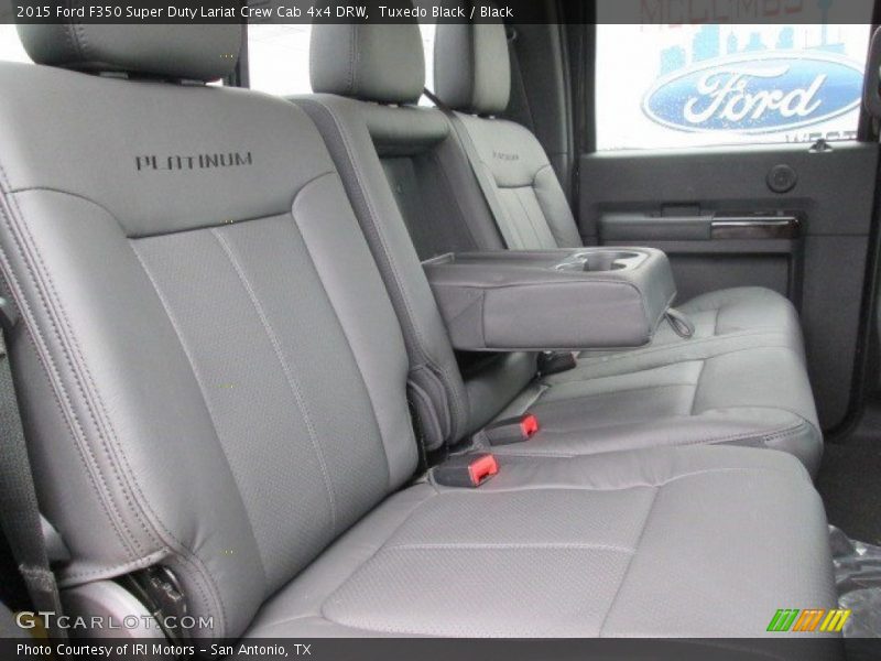 Tuxedo Black / Black 2015 Ford F350 Super Duty Lariat Crew Cab 4x4 DRW