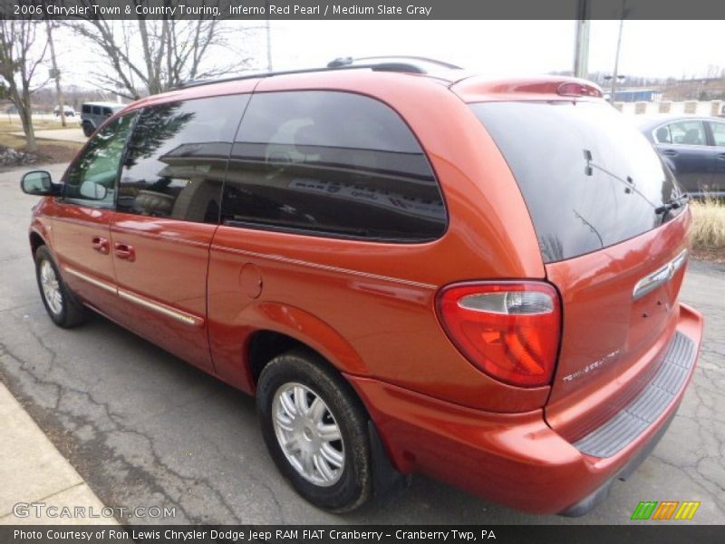 Inferno Red Pearl / Medium Slate Gray 2006 Chrysler Town & Country Touring