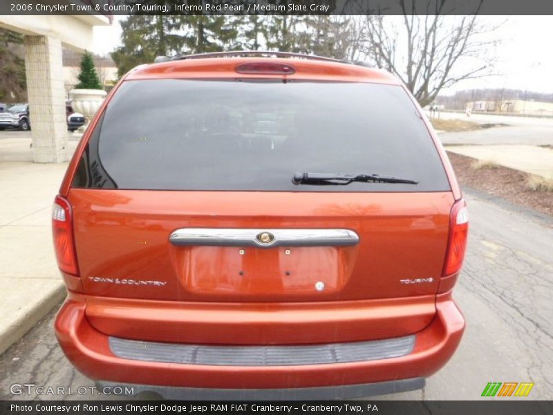 Inferno Red Pearl / Medium Slate Gray 2006 Chrysler Town & Country Touring