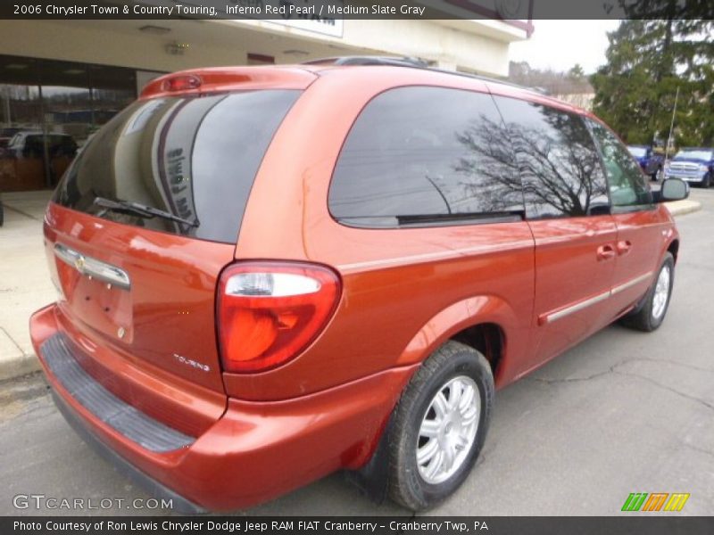 Inferno Red Pearl / Medium Slate Gray 2006 Chrysler Town & Country Touring