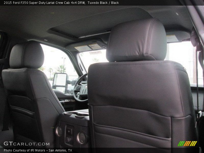 Tuxedo Black / Black 2015 Ford F350 Super Duty Lariat Crew Cab 4x4 DRW