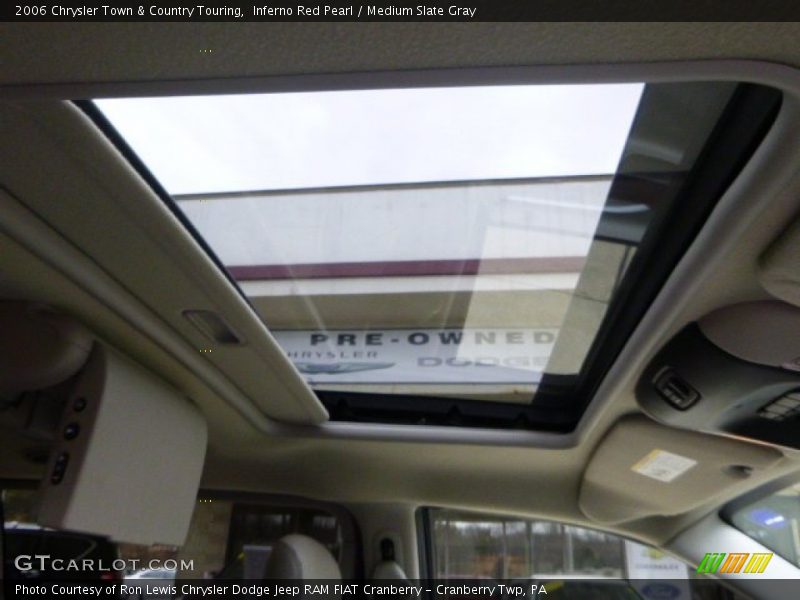 Inferno Red Pearl / Medium Slate Gray 2006 Chrysler Town & Country Touring