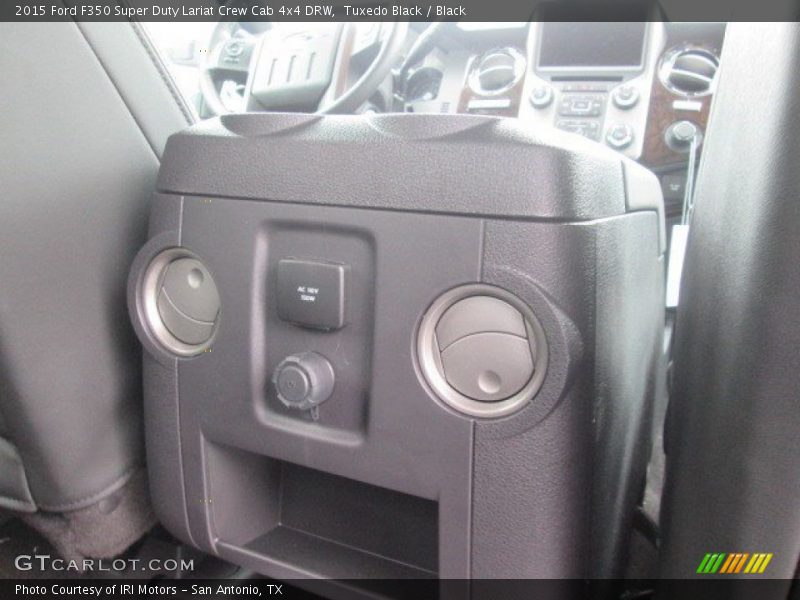 Tuxedo Black / Black 2015 Ford F350 Super Duty Lariat Crew Cab 4x4 DRW