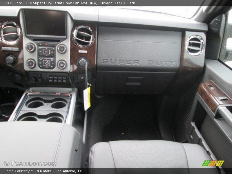 Tuxedo Black / Black 2015 Ford F350 Super Duty Lariat Crew Cab 4x4 DRW