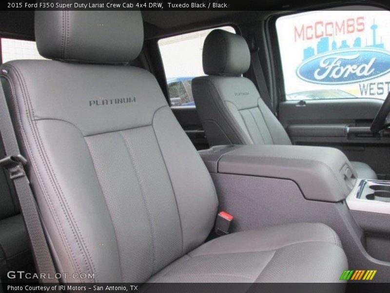 Tuxedo Black / Black 2015 Ford F350 Super Duty Lariat Crew Cab 4x4 DRW