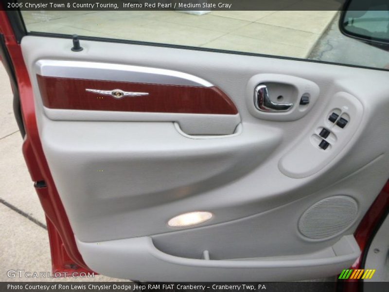 Inferno Red Pearl / Medium Slate Gray 2006 Chrysler Town & Country Touring