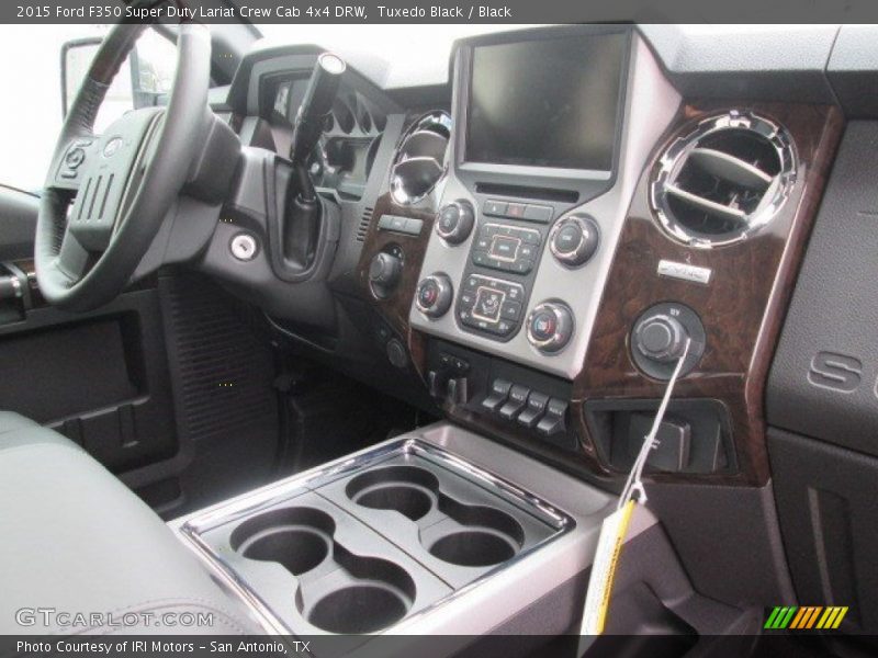 Tuxedo Black / Black 2015 Ford F350 Super Duty Lariat Crew Cab 4x4 DRW