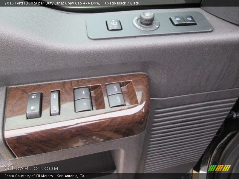 Tuxedo Black / Black 2015 Ford F350 Super Duty Lariat Crew Cab 4x4 DRW