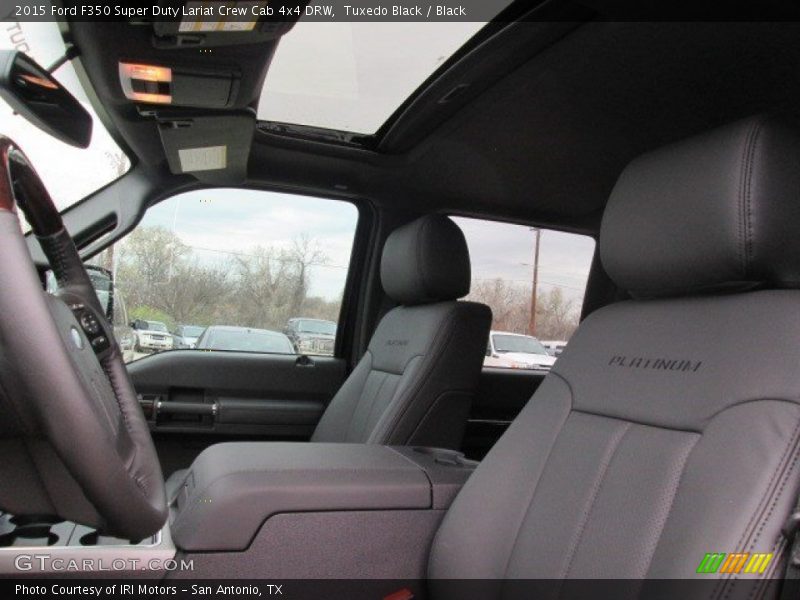 Tuxedo Black / Black 2015 Ford F350 Super Duty Lariat Crew Cab 4x4 DRW