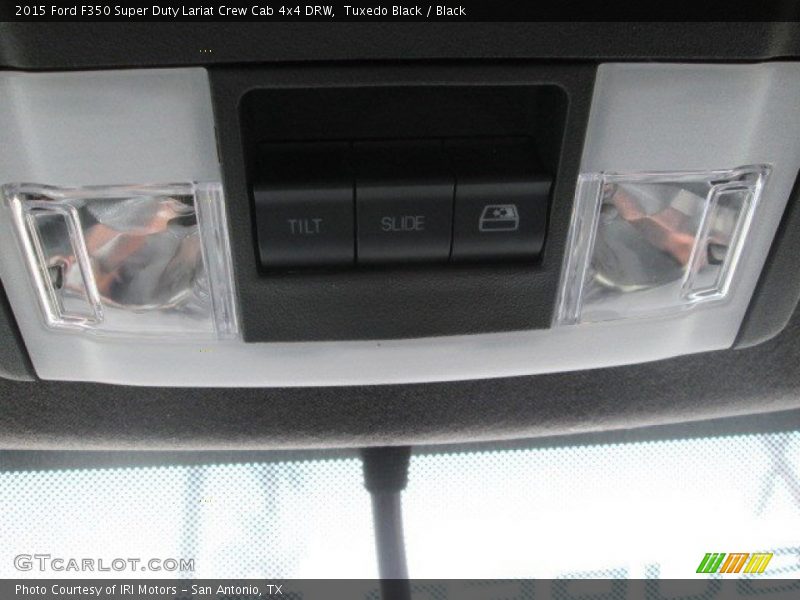 Tuxedo Black / Black 2015 Ford F350 Super Duty Lariat Crew Cab 4x4 DRW