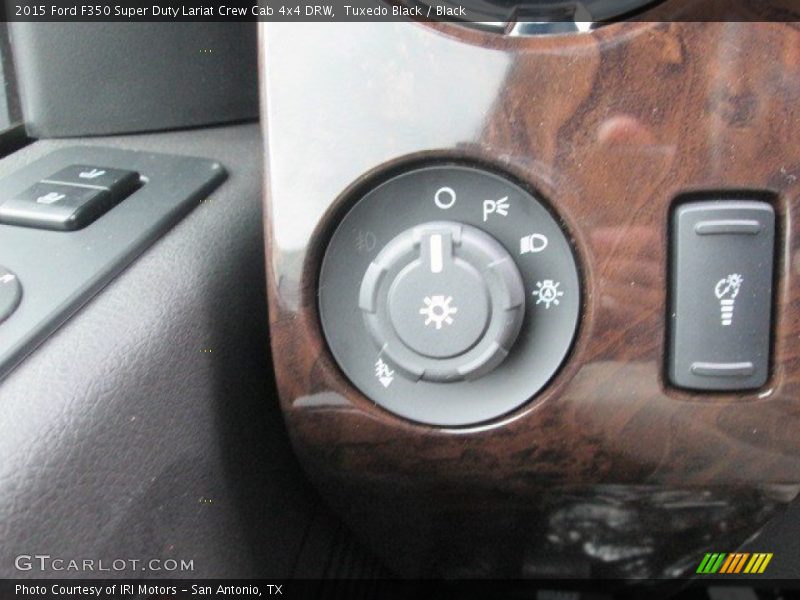 Tuxedo Black / Black 2015 Ford F350 Super Duty Lariat Crew Cab 4x4 DRW