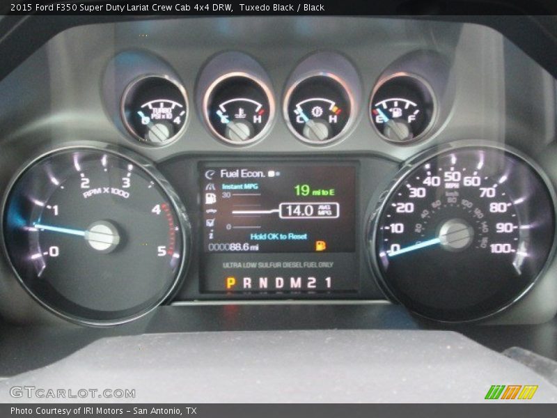 Tuxedo Black / Black 2015 Ford F350 Super Duty Lariat Crew Cab 4x4 DRW