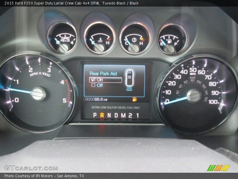 Tuxedo Black / Black 2015 Ford F350 Super Duty Lariat Crew Cab 4x4 DRW