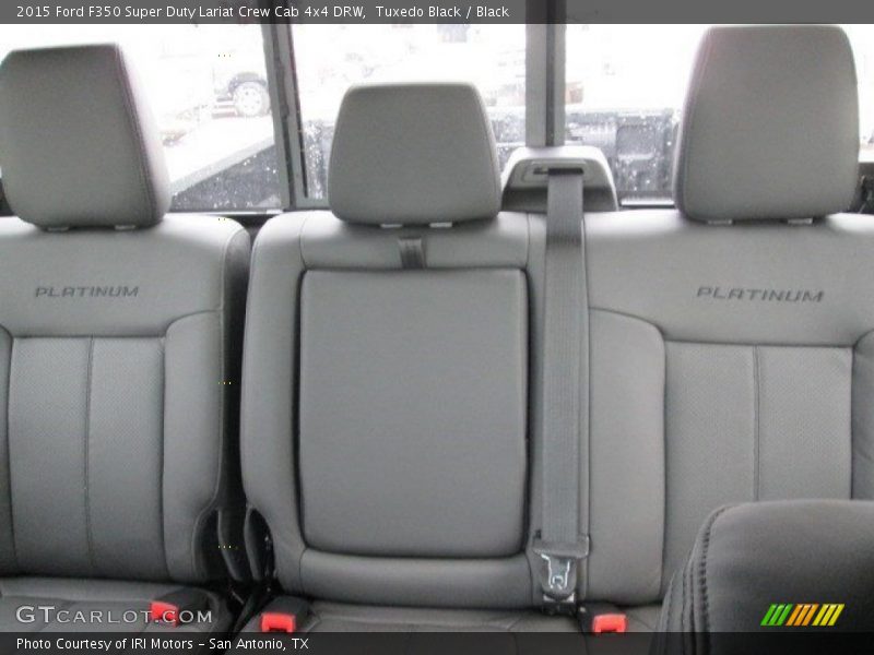 Tuxedo Black / Black 2015 Ford F350 Super Duty Lariat Crew Cab 4x4 DRW