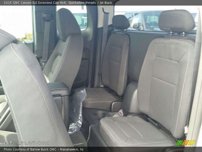 Quicksilver Metallic / Jet Black 2015 GMC Canyon SLE Extended Cab 4x4