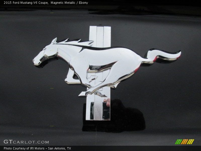 Magnetic Metallic / Ebony 2015 Ford Mustang V6 Coupe