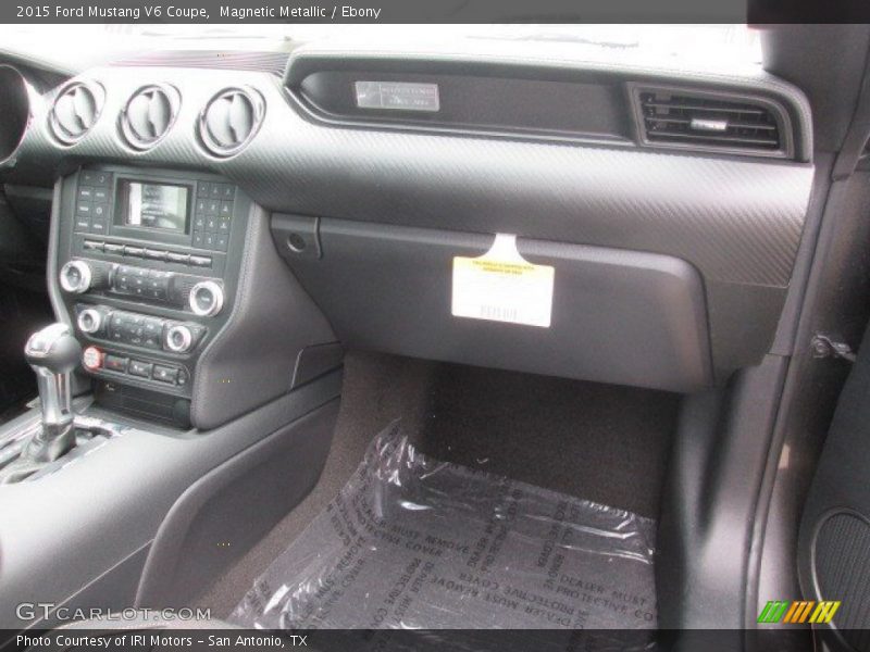 Magnetic Metallic / Ebony 2015 Ford Mustang V6 Coupe