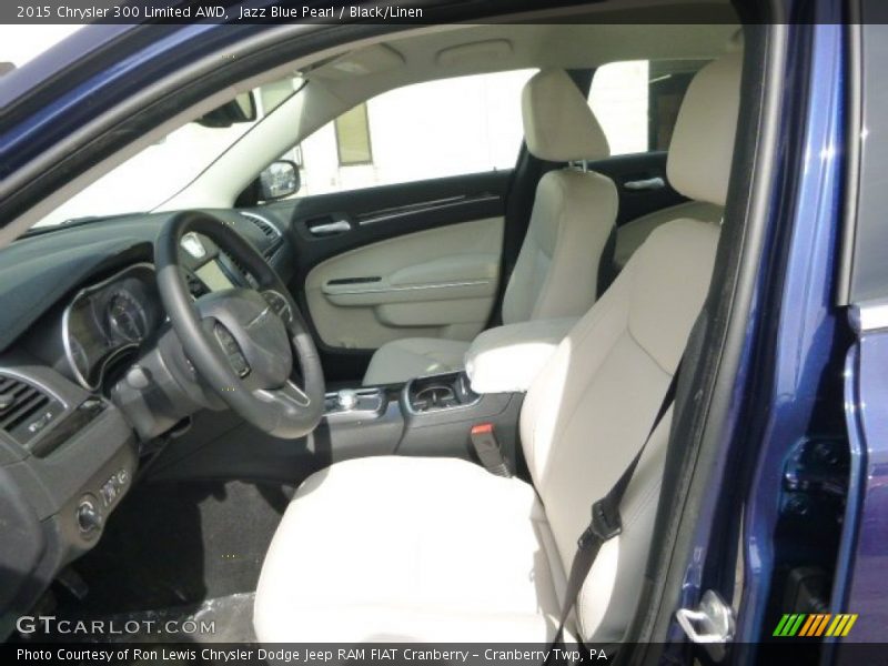 Front Seat of 2015 300 Limited AWD